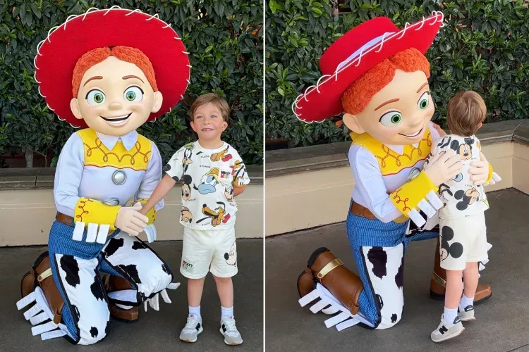 美国4岁失聪男孩打手语，迪士尼角色暖心回应