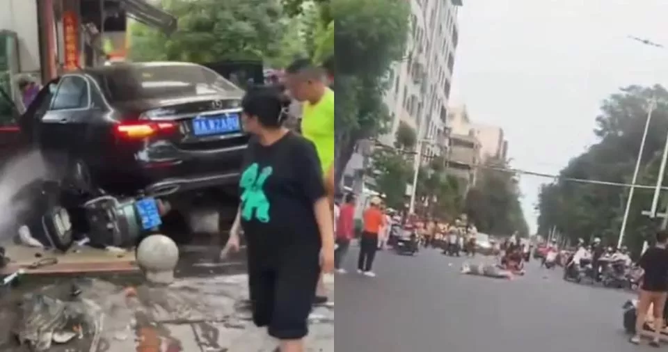 海南重大车祸：12岁男童开车撞进超市 撞死3人 疑嗑药