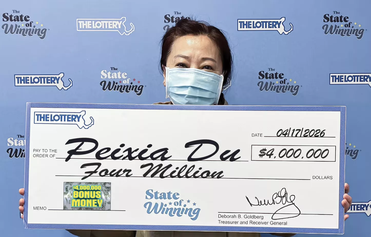 10美元刮中$400万！华人女子准备这样花这笔钱