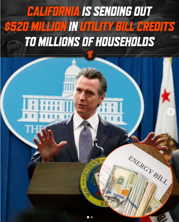 加州$5.2亿直接发放 账单集体减免 无需申请自动到账