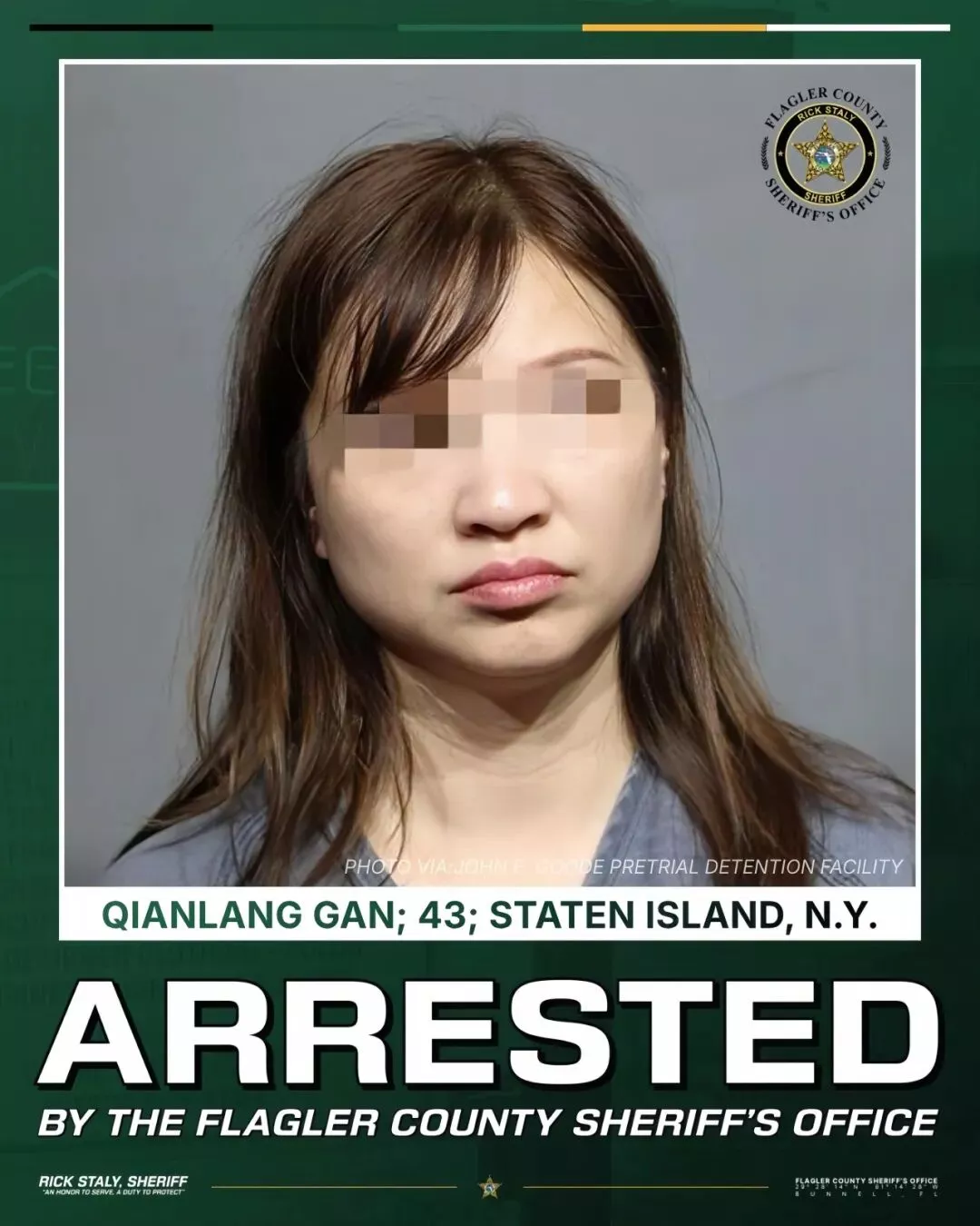 华女盗刷卡被通缉 竟早已在监狱 刑满还将被遣返