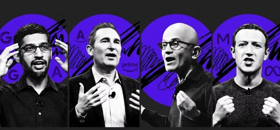 美股科技四巨头财报大比拼：AI烧钱7250亿美元