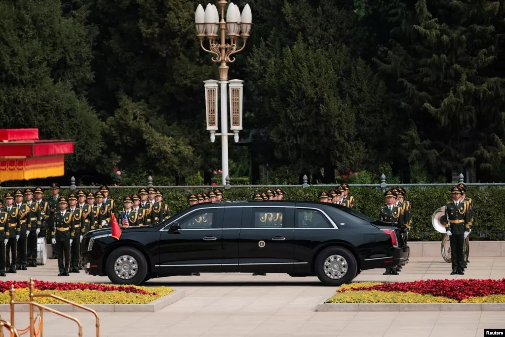 现场图集:特朗普与习近平举行峰会