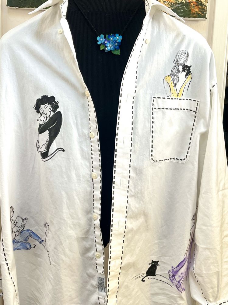 春天到了，衬衣上场，来来来，画两件