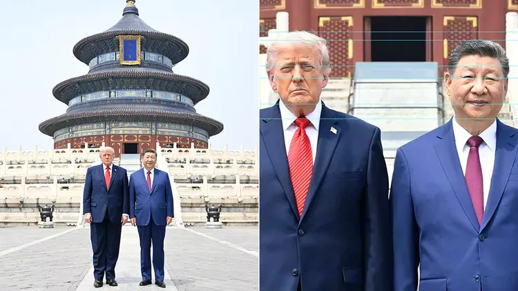 习近平身高之谜 天坛这张“川习对比照”看清楚了