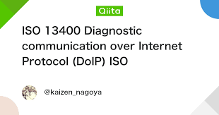 ISO 13400 Diagnostic communication over Internet Protocol ...