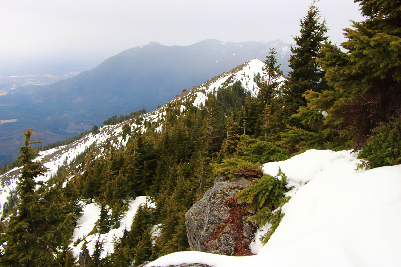 Mailbox Peak from Dirtybox Peak