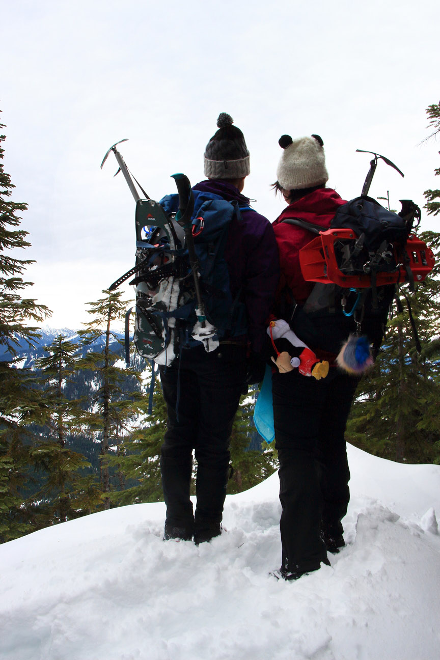 Girls at Dirtybox Peak